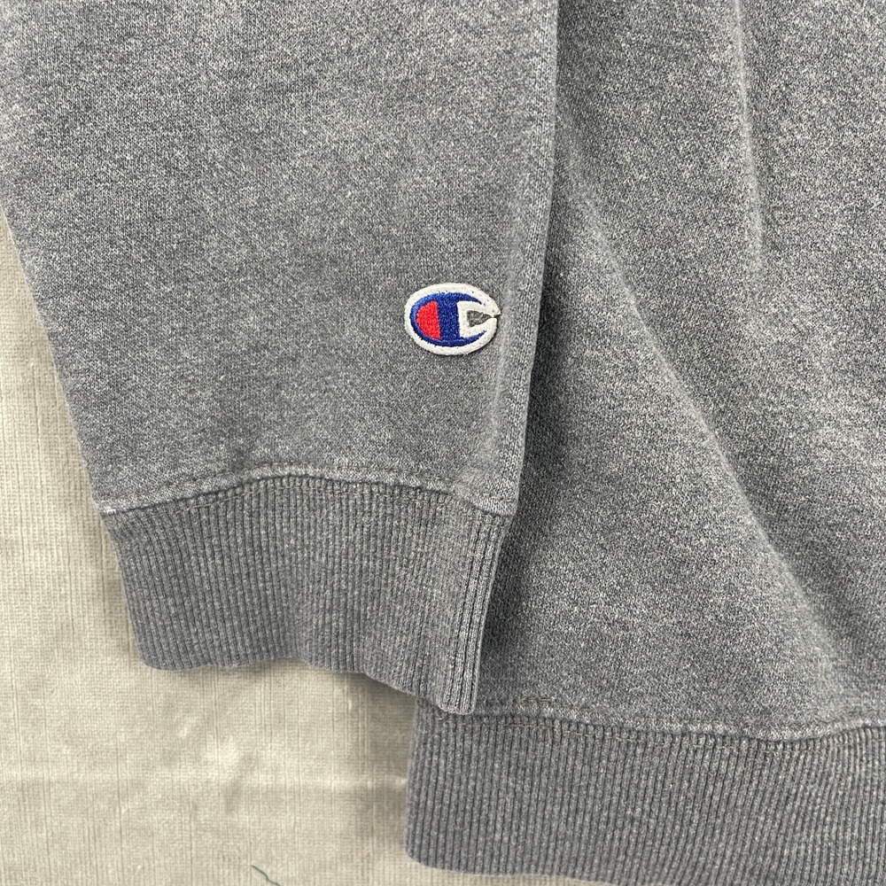 Drexel University Champion Mens Medium Gray Dragons Pullover Hoodie Sweatshirt - Picture 12 of 12